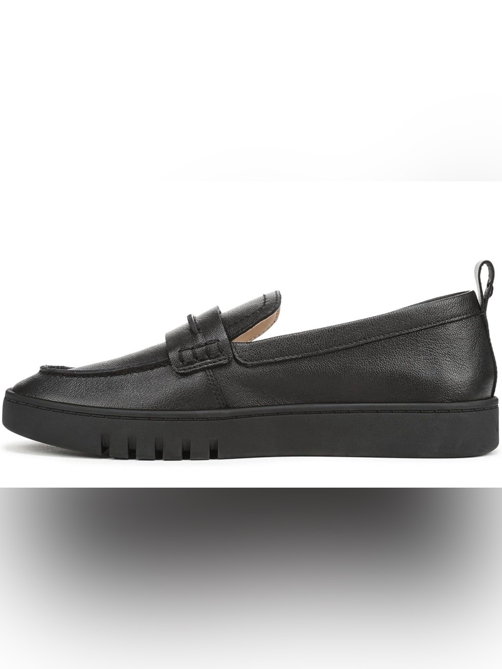 Vionic Women’s Black Leather Penny Loafer Slip-On Size 8.5 - Picture 3 of 16